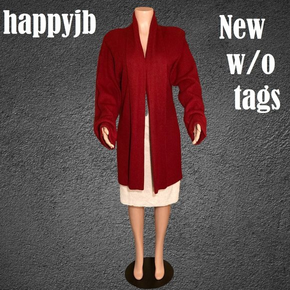 NWOT Vintage Separate Issue Sweater Cardigan Size M - Picture 2 of 11